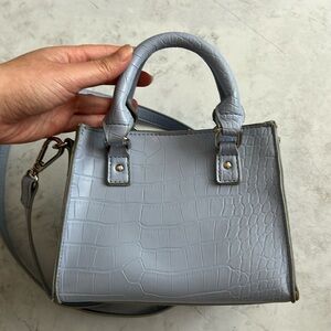 Wild Fable Periwinkle Croc Mini Bag with Crossbody Strap